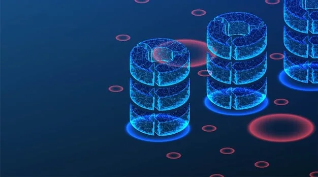 A graphic illustrating a decentralized network with data flowing securely between nodes, representing a privacy-focused alternative to centralized platforms.