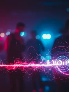 Dynamic neon lights illuminate an urban underground music scene, showcasing emerging sonic fusions.