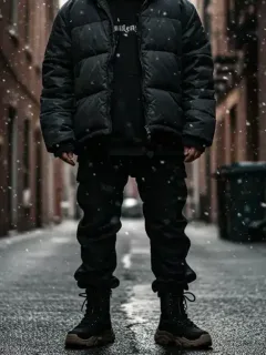 US underground layering style in urban setting