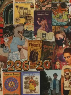 Vibrant collage depicting underground zine culture influencing 2026 fashion trends in the US.