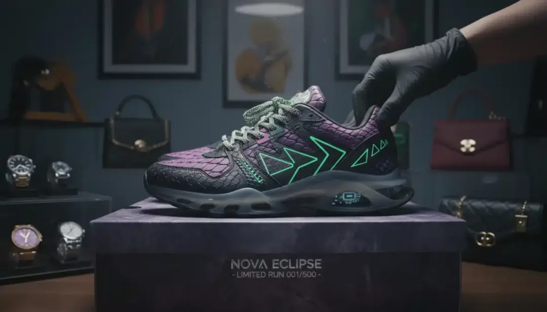 Unboxing a limited edition, high-value underground fashion sneaker