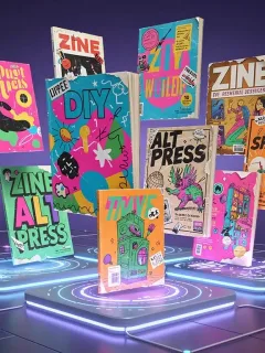 Digital platforms revitalizing independent zine publishing for alternative voices