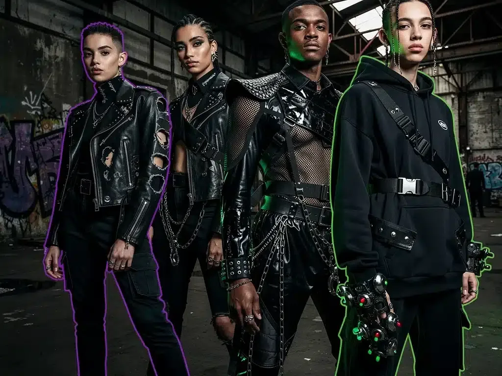 Dynamic collage of diverse underground fashion collaborations 2026 styles