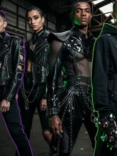 Dynamic collage of diverse underground fashion collaborations 2026 styles