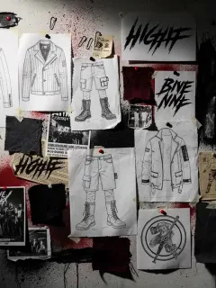 Underground Fashion Micro-Brand Launch Mood Board 2026