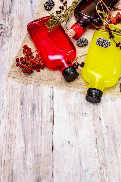 A close-up shot of colorful and exotic spices displayed on a wooden table, representing the diverse flavors and ingredients explored on the 