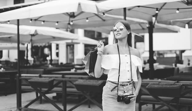 An outdoor shot of Chef Chloe Davis, in her late 20s, orchestrating a bustling pop-up dinner event in a vibrant urban neighborhood, with diverse attendees enjoying food at communal tables, emphasizing the community aspect of her culinary approach.