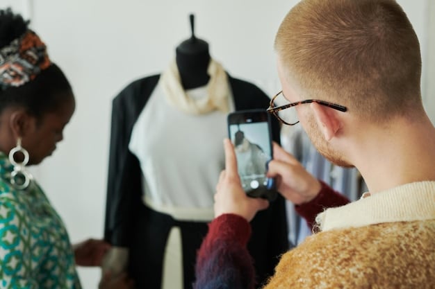 A social media feed showcasing diverse content from an underground fashion brand, including runway shots, behind-the-scenes glimpses, and customer testimonials.