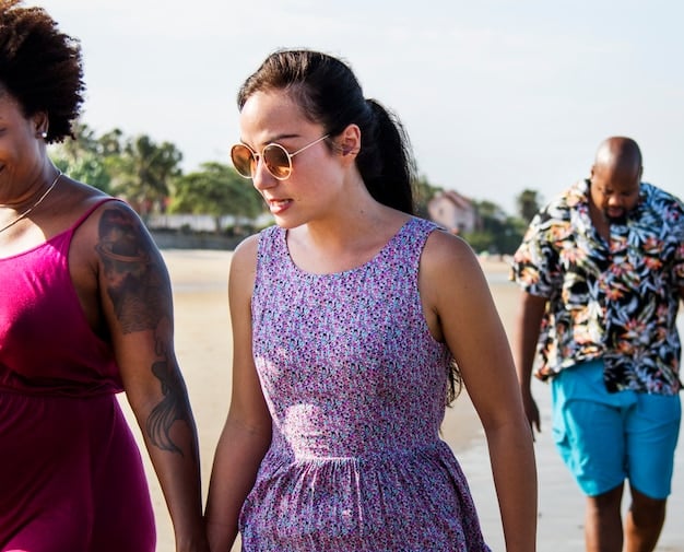 A group of plus-size individuals dressed in colorful, alternative fashion styles at a community event, showcasing the diversity and inclusivity within underground fashion subcultures.