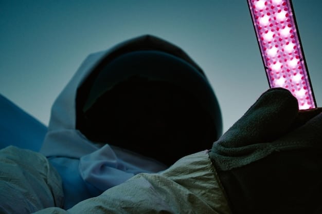 A close-up of a DIY light setup using an LED panel and a white bedsheet as a diffuser, illuminating a musician's face with dramatic shadows.