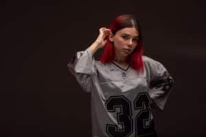 Woman wearing Techwear in Alternative Fashion.