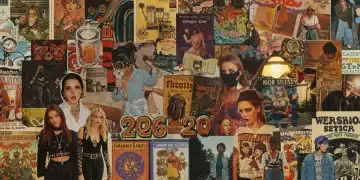 Vibrant collage depicting underground zine culture influencing 2026 fashion trends in the US.