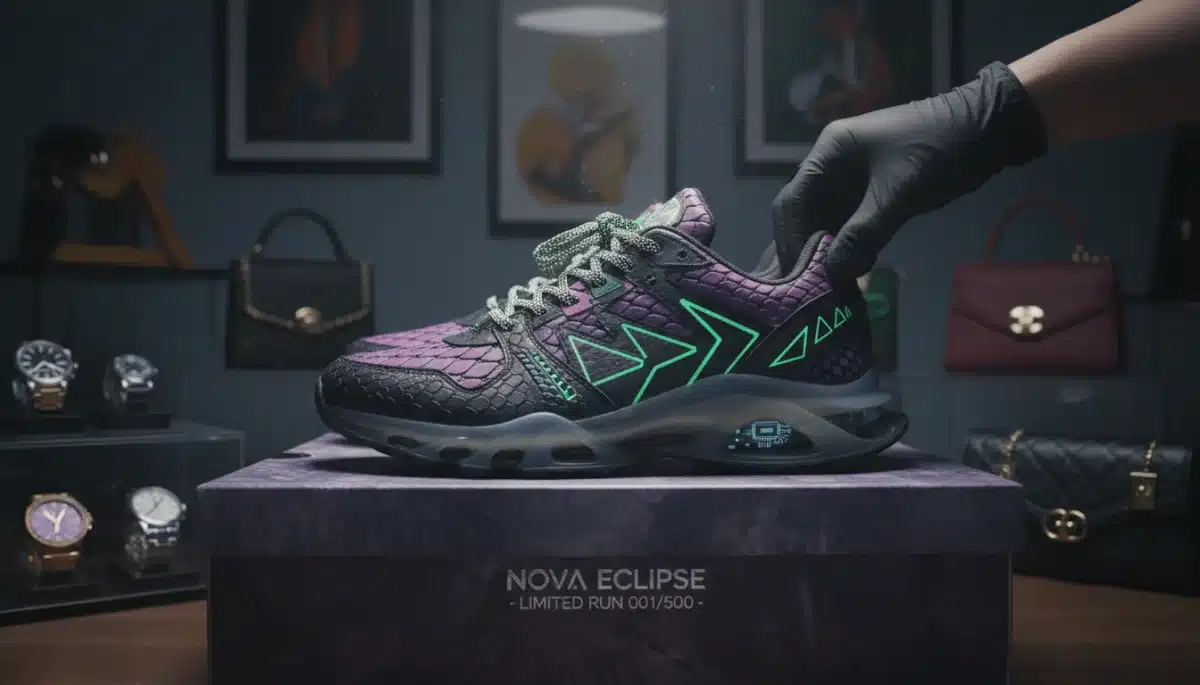 Unboxing a limited edition, high-value underground fashion sneaker