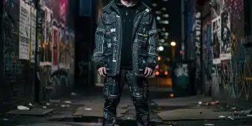 Stylized underground apparel with advanced DIY customization techniques